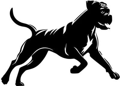  BOXER Aufkleber Autoaufkleber Folienaufkleber Silhouette #87 - Bild 1 von 3