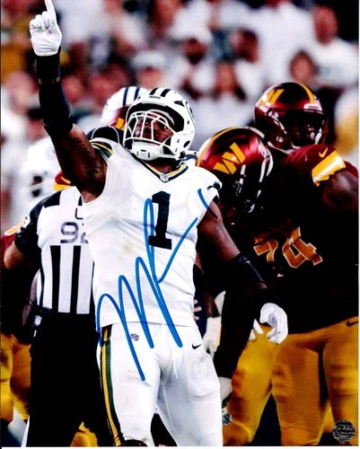 GREEN BAY PACKERS MICAH PARSONS  SIGNED/AUTOGRAPHED 8 X 10 PHOTO W/COA