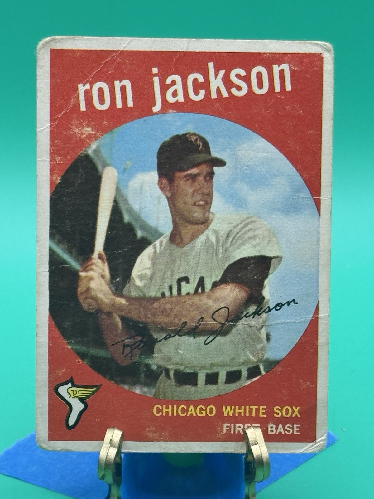 1959 Topps #73 Ron Jackson Chicago White Sox