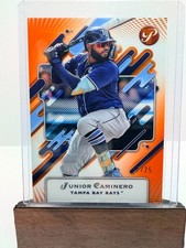 2025 Topps Pristine ORANGE /25 Junior Caminero #233 Refractor SSP