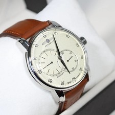 Zeppelin Captains Line Men's Automatic Beige Dial Watch 8662-1
