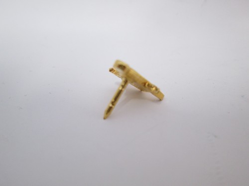 Masonic Free Masons Lapel Hat Pin Gold Tone Metal Square Compass - Bild 4 von 5