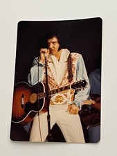 ELVIS PRESLEY ORIGINAL VINTAGE KODAK PHOTO FORT WAYNE, IN. JULY 3, 1976 SIGNED