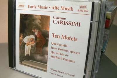 carissimi ten motets quasi aquila in te domine speravi qui est hic vir cd album