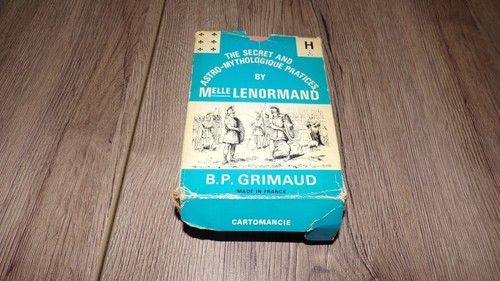 Grand Jeu de Mlle Lenormand - B.P. Grimaud 1970 - Divination Cartomancie - Bild 1 von 12