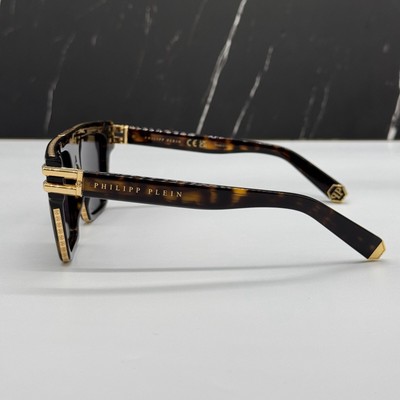 NEW PHILIPP PLEIN ICON SPP108M 0722 HAVANA UNISEX SUNGLASSES  PHILIPP PLEIN NEW SPP108M 0722 PHILIPP PLEIN ICON HAVANA UNISEX SUNGLASSES  main image 4