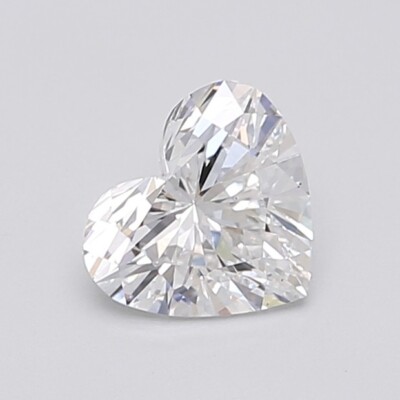 1.08 Cts HEART SHAPE F Color VS1 Clarity IGI CERTIFIED LAB GROWN CVD Diamond