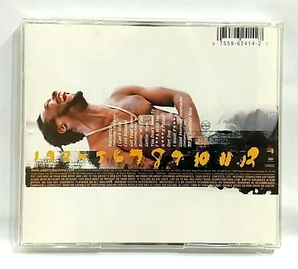CD) Ol' Dirty Bastard – N***a Please, US OG Press, 62414-2, Album