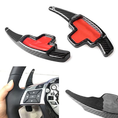 2x Lenkrad Shifter Paddle Extension für Benz A B C E M GL 2012-2015