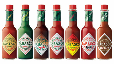 Tabasco Scharfe Pfeffersauce 2oz 5oz - Einzigartige Aromen - Süß, Würzig, Rauchig