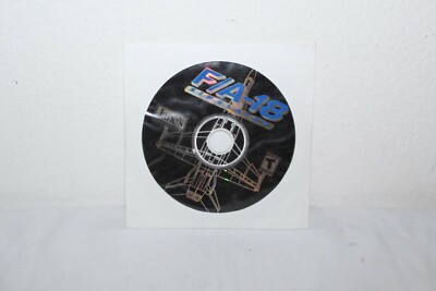 Jane s F/A-18 Simulation Fighter Jet fa18 f18 Usaf Us Air Force EA PC Game 1999!