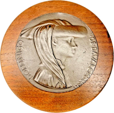 National Gallery Of Art Don Inigo Medal Plaque De Davalos 3'' Bronze /Alva Museum
