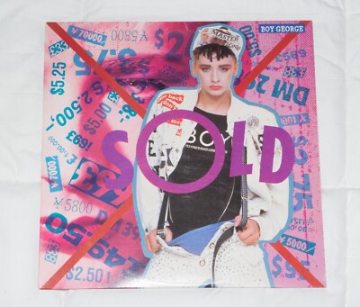 Boy George Sold RARE Vinyl LP Record VG+ With Insert Culture Club | eBay