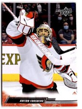 2022-23 Upper Deck #128 Anton Forsberg