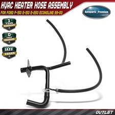 Hvac Heater Hose Assembly For Ford F-150 E-150 E-250 Econoline 1999-2000 V6 4.2l