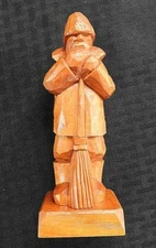VINTAGE 6 3/4" HUNGARIAN HAND CARVED WOOD SHOREMAN SHIP MATE DOCK HAND BOAT PIER
