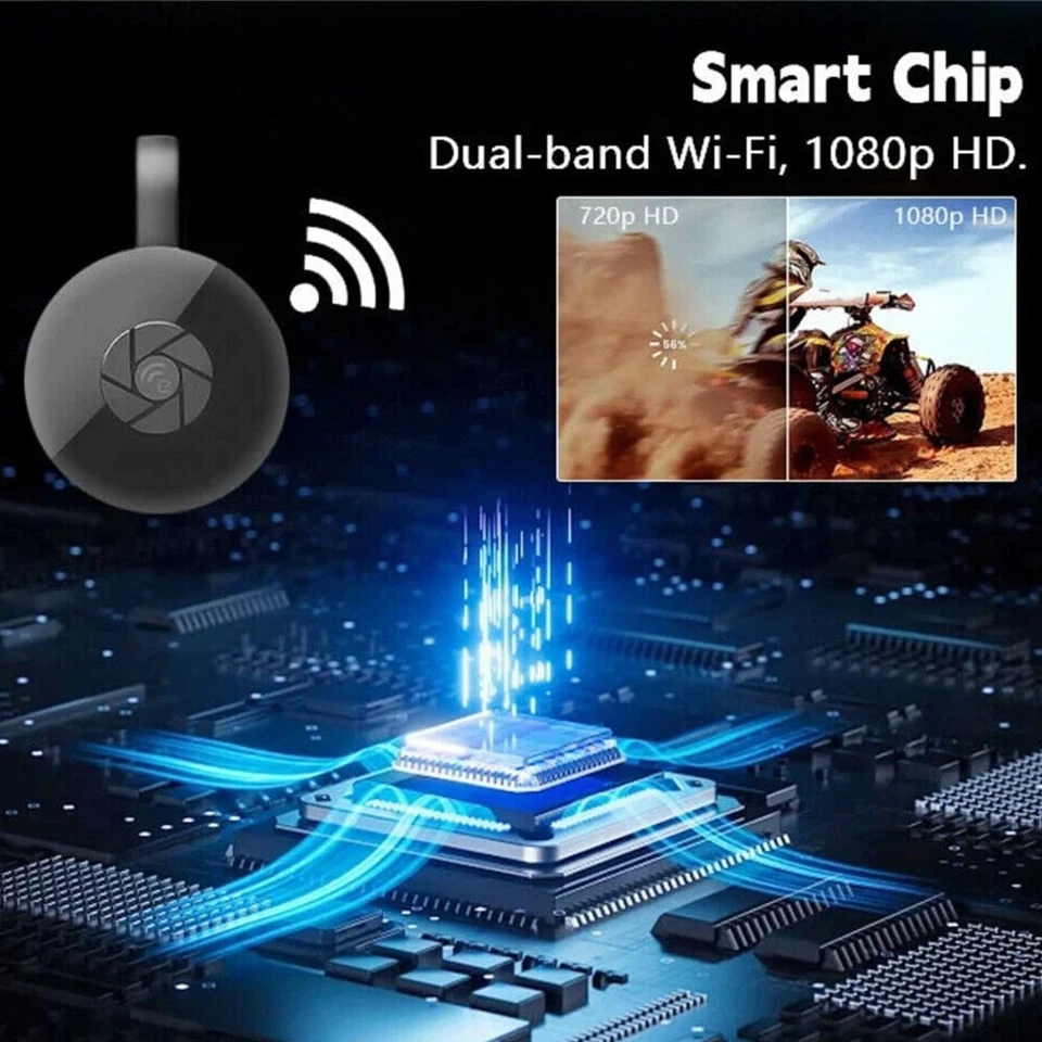 TV Stick 4K/1080P WiFi HDMI Screen Mirroring Dual Core Wireless Display Adapter  - Image 4 of 4