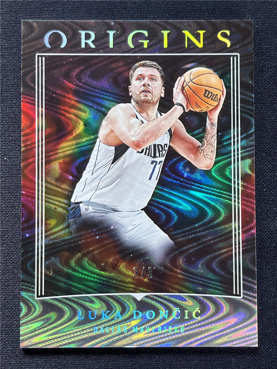 3/3 eBay 1/1 ! 2023-24 Panini Origins Luka Doncic #90 Swirl Dallas Mavericks