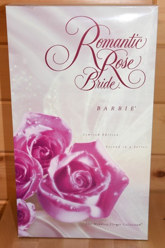Romantic Rose Bride Doll Barbie Limited Edition The Wedding Flower Collection - Picture 10 of 16