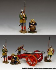 KING  COUNTRY PIKE  MUSKET PNM038 ROYALIST GUNNERS SET B