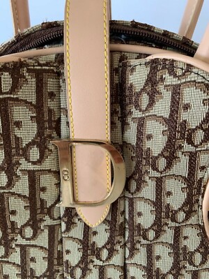 Christian Dior Green Diorissimo Monogram Canvas Saddle Bag