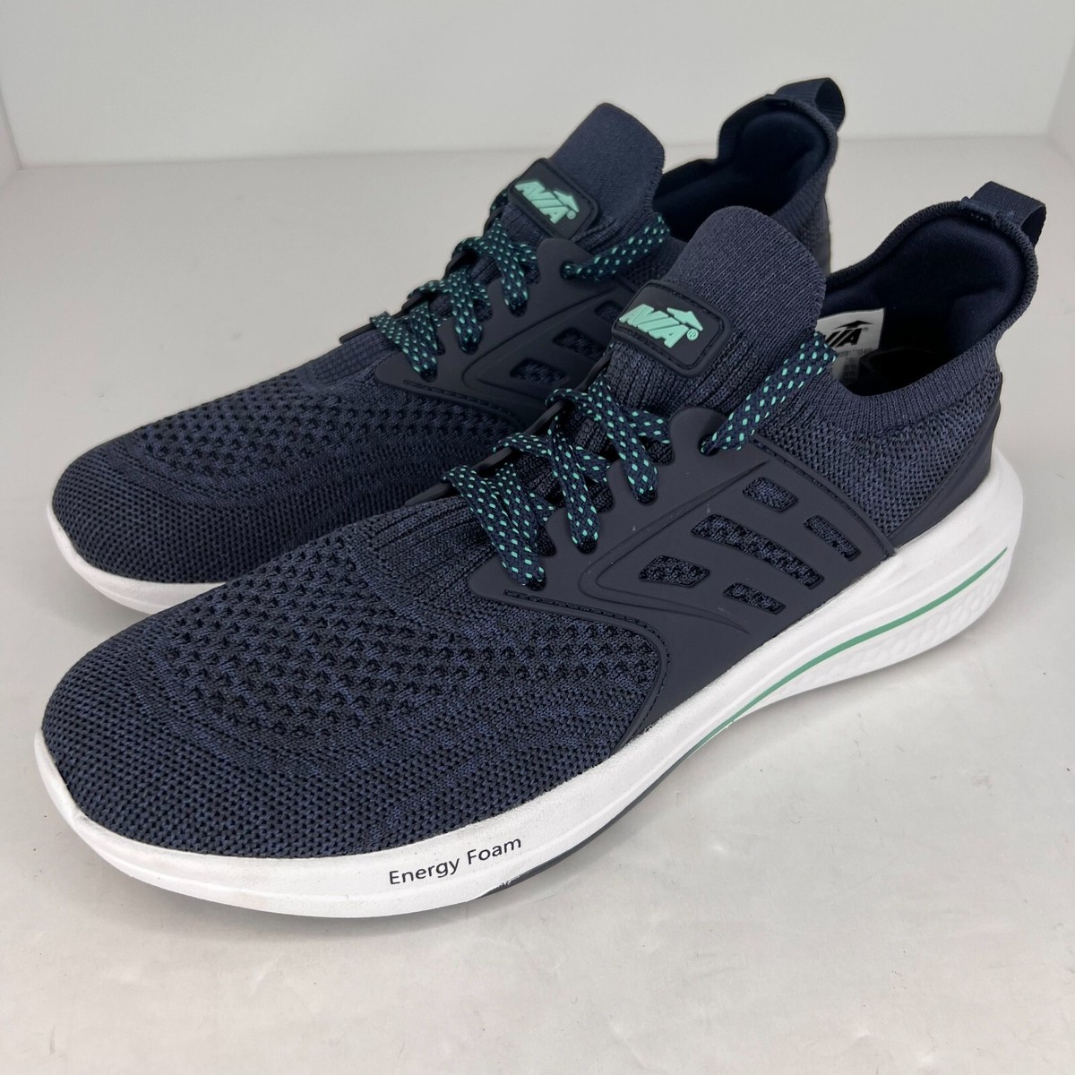 Avia AVI-EPIC Mens 11 Running Shoes Navy Blue with Brooks Comfort Insoles Active Avia Men main image 4