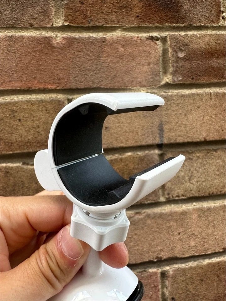 2 X UNIVERSAL IN CAR MOBILE PHONE SAT NAV PDA GPS HOLDER LOCKING SUCTION White - Image 4 of 4