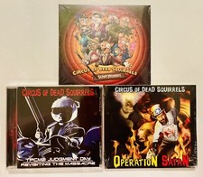 Circus of Dead Squirrels Scary Melodies Operation Satan TPCM2 CD Album Set Of 3