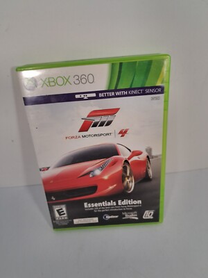 Forza Motorsport 4 Essentials Edition (Microsoft Xbox 360, 2011) No Manual
