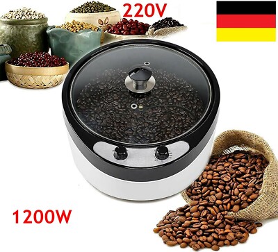 Kaffeeröster für Zuhause Kaffeeröster maschine Kaffeebohnen 1200W 800g