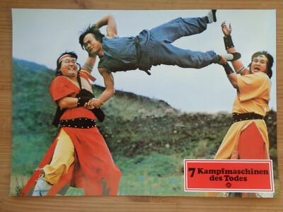 Kinoaushangfoto  7 Kampfmaschinen des Todes / Qi bu mi zong 6.  Tien-Chi Cheng