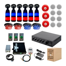 911 Systems LLC SA951 Complete Firehouse Alert System Package VHF UHF Paging