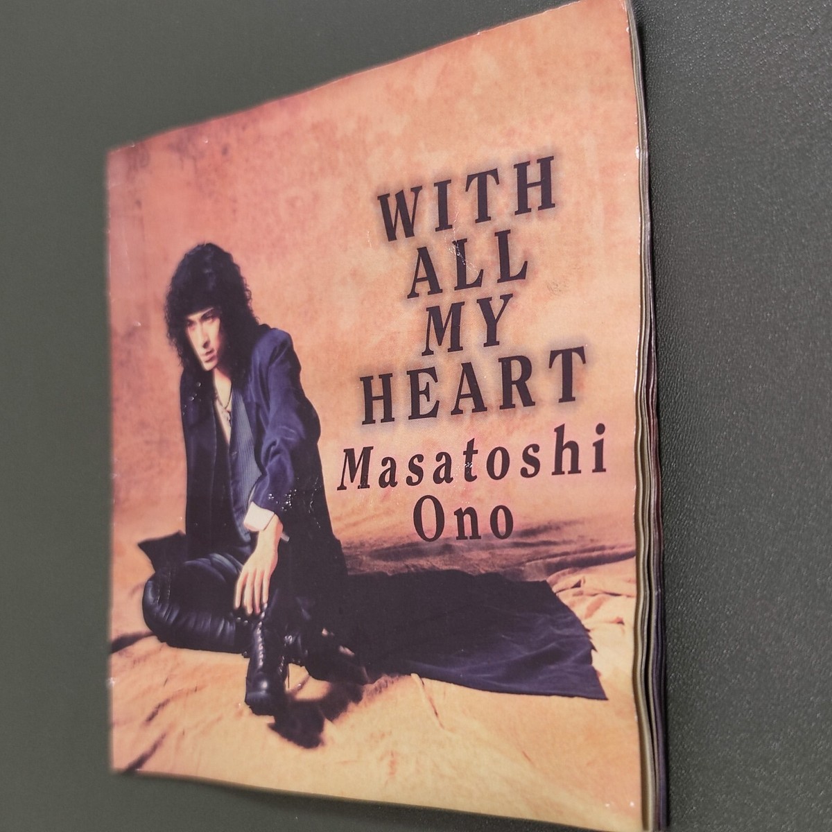 Masatoshi Ono – With All My Heart JAPAN Digipak CD(1993,SRCL