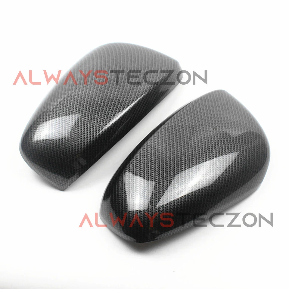 Carbon Fiber Rear View Mirror Cover Trim Accessories For Renault Koleos 2019-2022 - Image 4 of 4