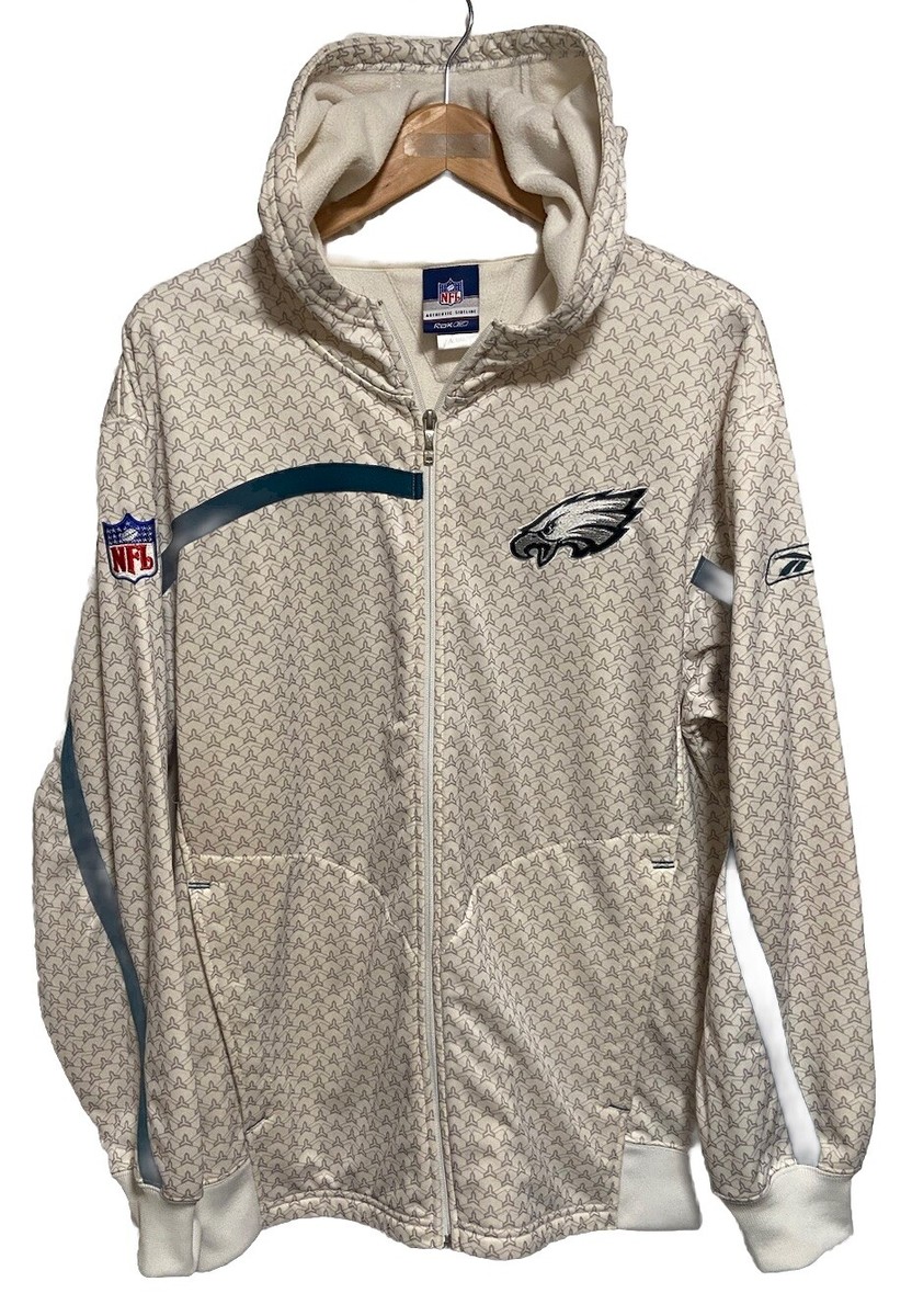 Reebok NFL ジャケット Reebok Jacket Mens M NFL AUTHENTIC SIDELINE Track Zip Hoodie
