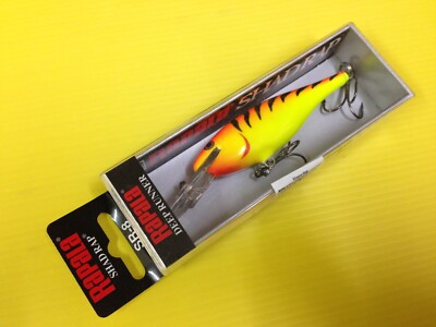 Rapala Shad Rap 08 Fishing Lure - Hot Tiger Color, Crankbait For Freshwater Gamefish