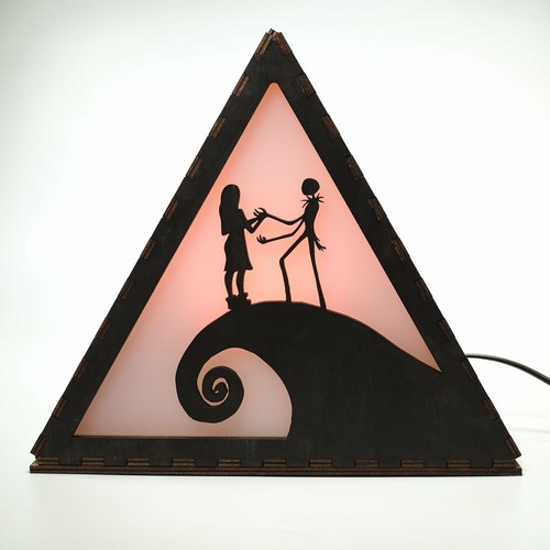 Nightmare Before Christmas Lamp - This is Halloween - Desk night light - Picture 3 of 9