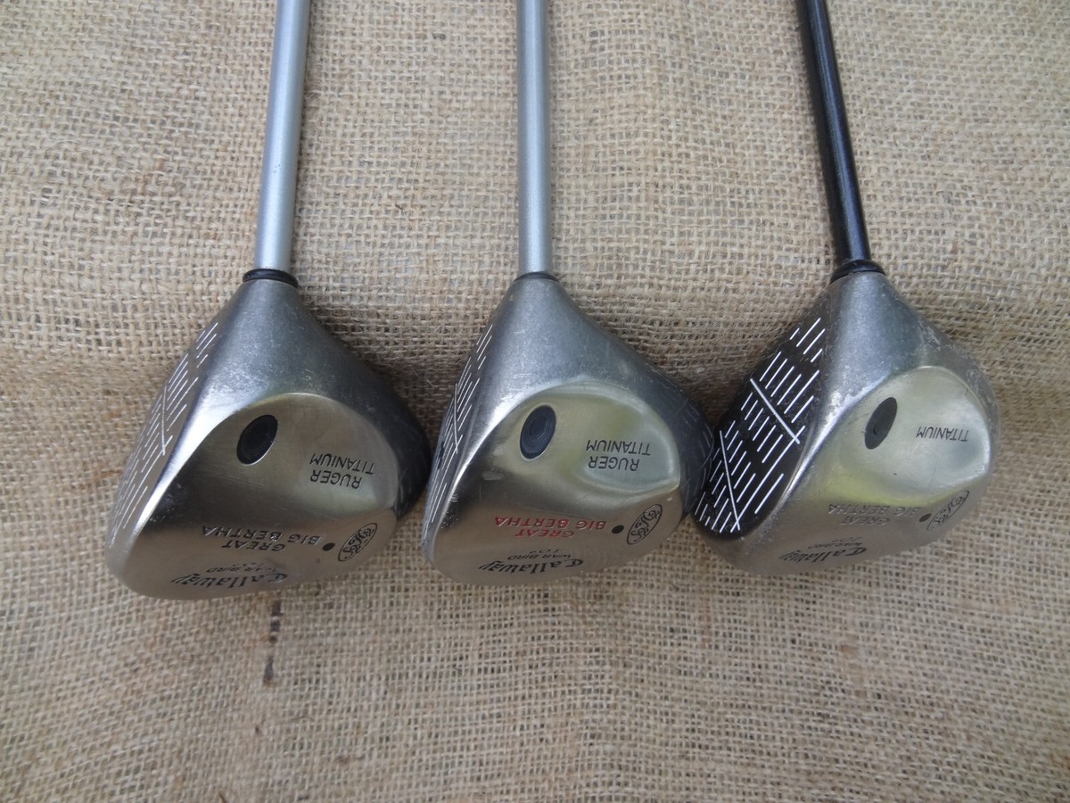 Callaway WarBird GREAT BIG BERTHA Ti Driver Options ⛳ YOU CHOOSE