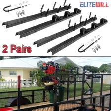 ELITEWILL 2 pares de 3 lugares desmalezadora recortadora soporte para remolque de paisaje abierto