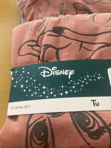 TU MÄDCHEN DISNEY BAMBI WEICHER WEIHNACHTEN LANGARM/BEIN PYJAMA 2-3 JAHRE NEU MIT ETIKETT - Bild 8 von 15