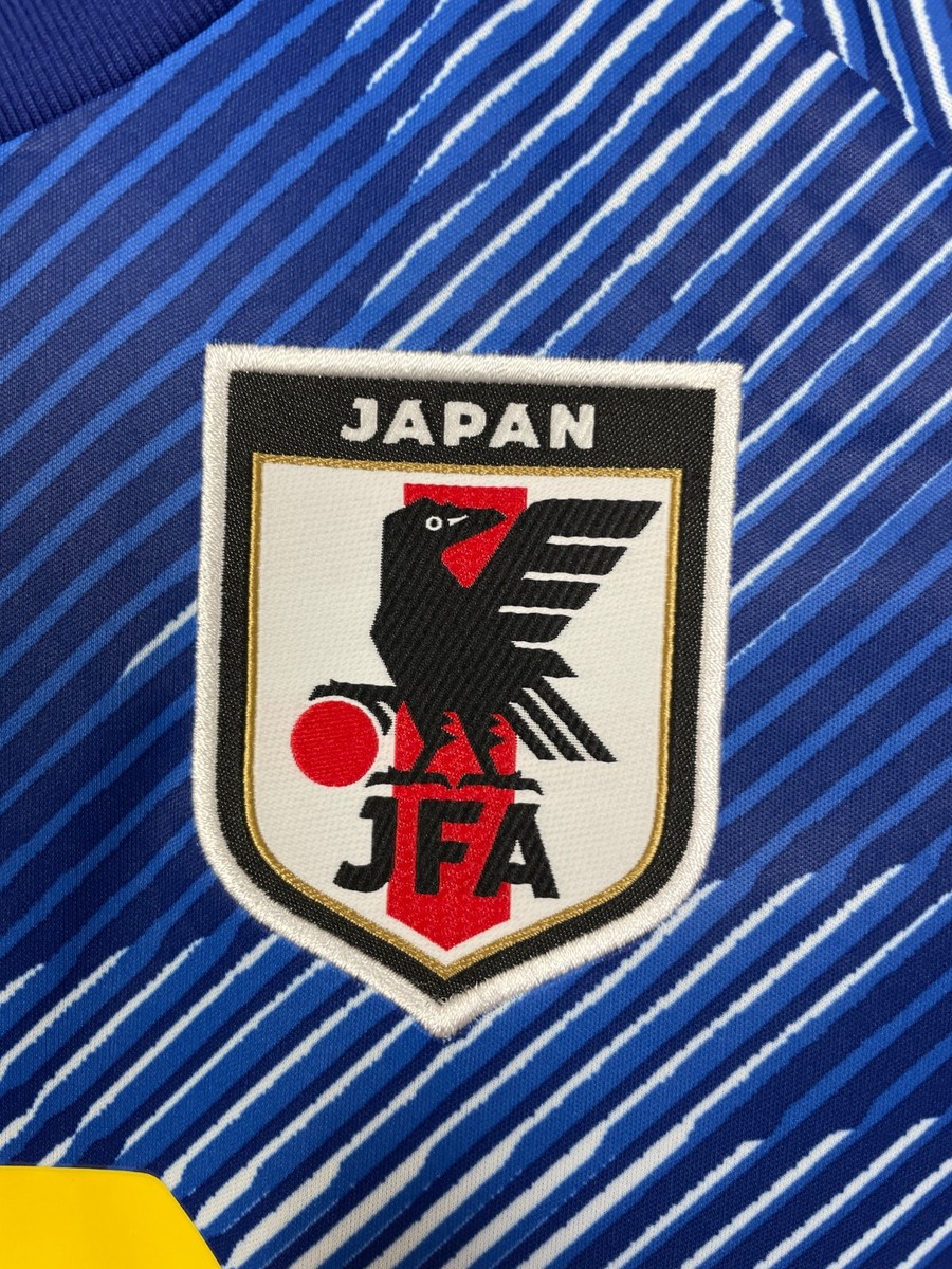 ASANO JAPAN TEAM JERSEY HOME FOOTBALL SOCCER SHIRT BLUE ADIDAS