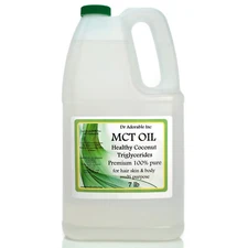 7 LB PURE PREMIUM MCT OIL 100% COCONUT SOURCED VEGAN NATURAL by DR.ADORABLE