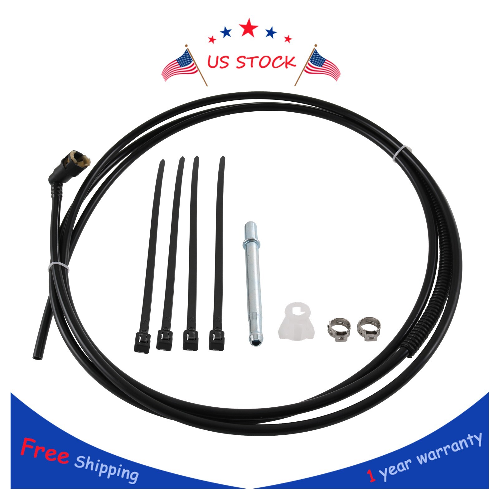 FOR 9304 Dodge Ram Gasoline Returnless Vehicles Nylon Fuel Line