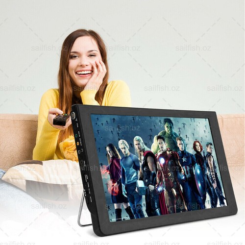 14" Digital Television Car Portable HD TV 1080P TFT LED HDMI 12V Player MP4 MP3 - Picture 2 of 12