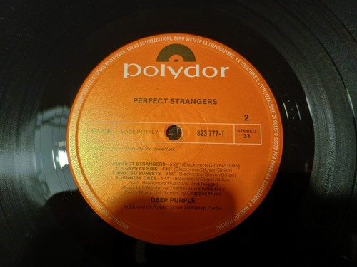 Deep Purple - Perfect Strangers - Vinyl LP 1984 Polydor - Bild 6 von 6