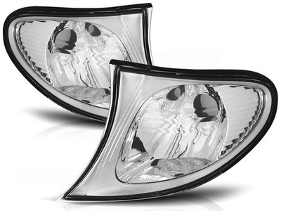 Front turn signal for BMW 3 Series E46 2001-2003 2004 2005 VR-463 Chrome Rand