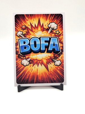 BOFA / Deez Nuts Meme ACEO Art Card | Funny Novelty Trading Card