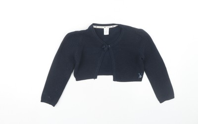 Jasper Conran Mädchen blau Achselzucken, Größe 4-5, Baumwolle, Freizeitkleidung