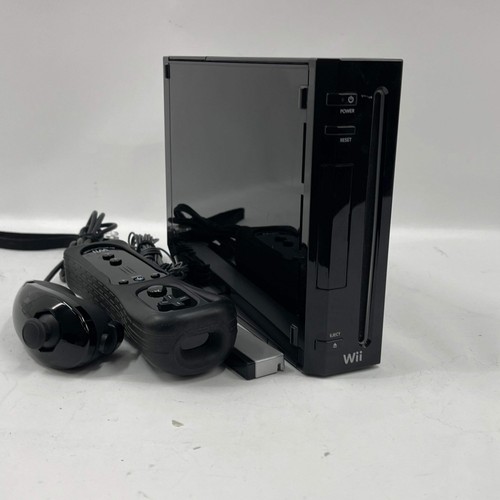 Nintendo Wii Video Game Console RVL-001 Black