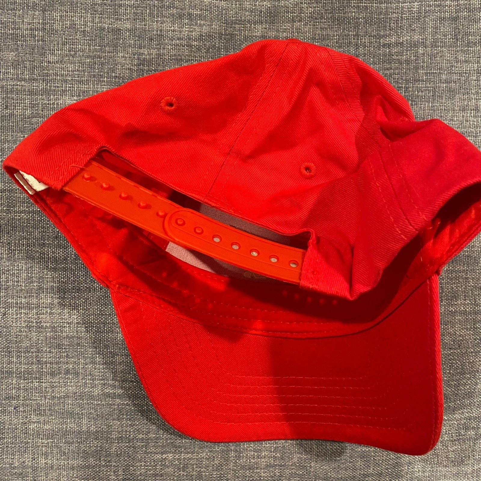 Budweiser Red Snapback Baseball Hat Embroidered B… - image 4